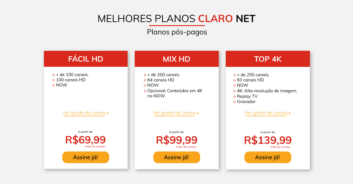 Claro Combo Saiba Como Montar O Plano Ideal Para Você 9418