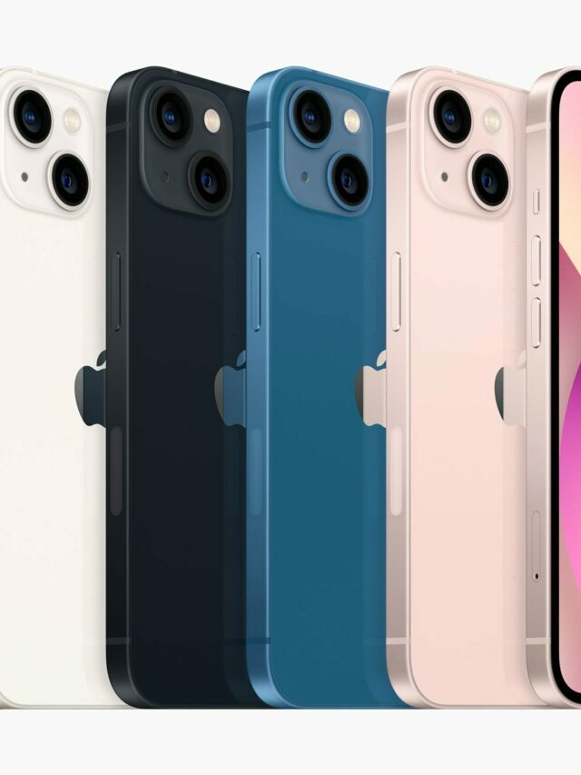 Confira as cores do novo iPhone 13!